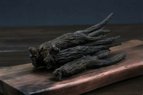 九蒸九晒黑参的功效